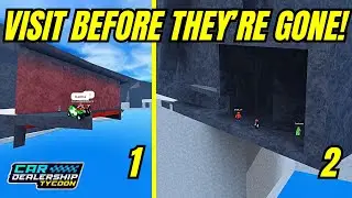 🔥2 SECRET AREAS in Car Dealership Tycoon!! @AngelicaRBLX  #cardealershiptycoon