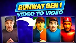 Runway Gen 1 Video to Video Ai Tool is incredible