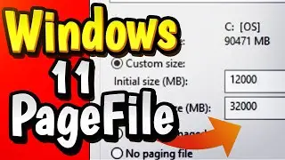 How to Increase RAM paging file windows 11 | Increase Virtual Ram FREE!