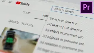 Creating a 3D Screen in Premiere Pro - Tutorial