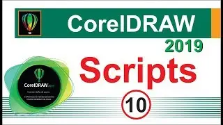 How to Record Scripts in Corel Draw 2019 tutorial by, Amjad Graphics