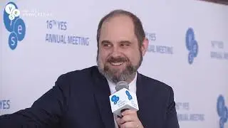 Craig Mazin, creator of HBO series Chernobyl, at the 16th YES Annual Meeting