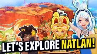 20 Mins of NATLAN EXPLORATION! (with Mualani & Kachina) | Genshin Impact 5.0 Early Access