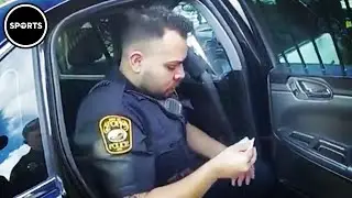 Drunken Cop Caught While On The Job