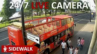 🔴 LIVE CAMERA Sidewalk 24/7 St. Petersburg, Russia Admiralty emb. Онлайн камера Адмиралтейская наб.