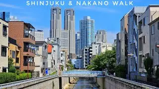 Tokyo - Shinjuku to Nakano Shinbashi Walk & Pink Shorts Premiere!