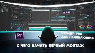 Adobe Premier Pro для начинающих, с чего начать первый монтаж