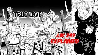 Sukuna is Afraid of Yuji cursed technique | Yuta Vs Sukuna Begins | JJK chapter 249 Explained