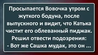 Катька Пузырёва Привела к Себе Вовочку после Выпускного! Сборник Изумрудных Анекдотов №157