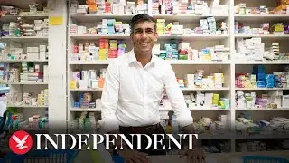 Rishi Sunak visits his familys old pharmacy in Southampton