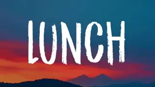 Billie Eilish - LUNCH (Lyrics)