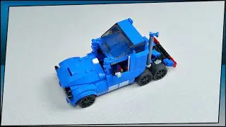 Custom Lego MOC Truck alternative Build 76902x2 instructions