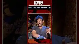 "RGV Reflects on Death and Mortality | A Candid Conversation" #rgv #rgvinterview