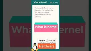 What Is Kernel ? #linux #kernel