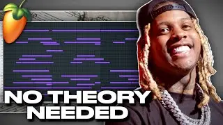 How to Make MELODIC BEATS With NO MUSIC THEORY | FL Studio Tutorial