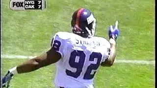 1998   Giants  at  Raiders   Week 2