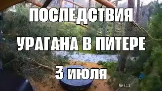 Последствия урагана в Питере! На Москву надвигается мощная буря 3 июля