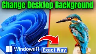 How To Change Desktop Background Windows 11 - 2024 | Change Desktop Wallpaper On Windows 11