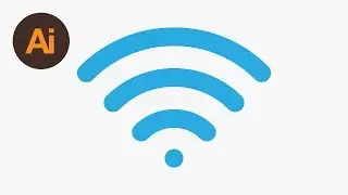 Learn How to Draw a Wireless Signal Icon in Adobe Illustrator | Dansky