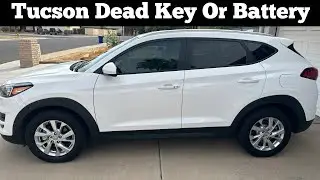 How To Unlock & Start 2019 - 2021 Hyundai Tucson With Dead Remote Key Fob - Open With Dead Battery