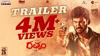 Rathnam Trailer (Telugu) | Vishal, Priya Bhavani Shankar | Hari | Devi Sri Prasad