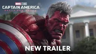 Captain America: Brave New World (2025) - New Trailer | Anthony Mackie, Harrison Ford