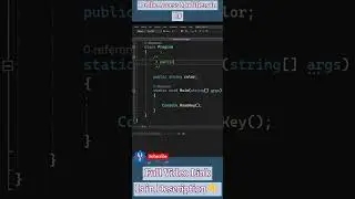 Public Access Modifier in C#