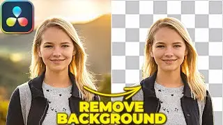 REMOVE BACKGROUND From Video in Davinci Resolve | Magic Mask Tutorial