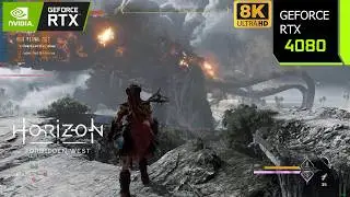 Horizon Forbidden West PC | RTX 4080 8K DLSS 3.7 Very High Settings | i7 10700F | PC Performance