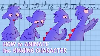 How to Animate the SINGING CHARACTER