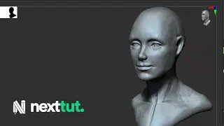 Zbrush Sculpting Female Face | Eyes and Secondary Forms