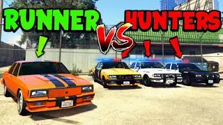 Impaler LX vs Impaler LX COP CARS! | GTA Manhunt