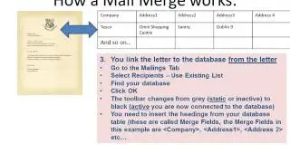 Doing Your Mail Merge