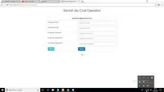 Servlet Jsp Crud Operation using Mysql DataBase