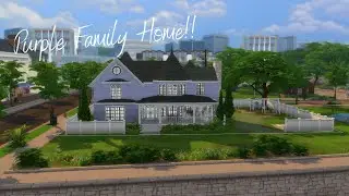 Purple Family Home! [Speed Build]