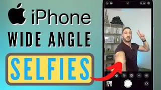 How to Take Wide Angle Selfie on iPhone - Tips and tricks (Portrait and Landscape)