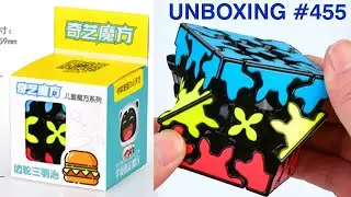 Unboxing №455 Шестеренчатый Сэндвич Куб - Гир Сэндвич | QiYi Gear Sandwich