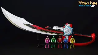 [TMT][1637] Gokai Saber Memorial Edition! ゴーカイサーベル! Kaizoku Sentai Gokaiger! (4k)