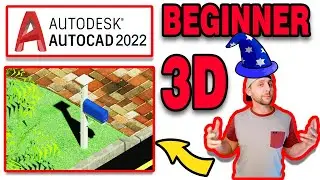 AutoCAD 2020 2021 2022 - 3D Beginner - MAILBOX 3 of 3!