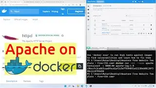 How to install Apache web server in a Docker container