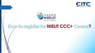 NIELIT CCC Plus Course | NIELIT CCC Certificate with CITC