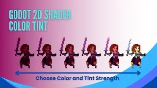 Color Tint 2D Shader Code: Godot 4 Tutorial