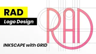 RAD Logo Design Tutorial With Geometric Grid in INKSCAPE