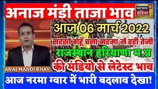 आज 06 मार्च नरमा कपास सरसों में रही तेजी, 1121,1718 सुगंधा धान में जबरदस्त तेजी, देखें ताजा भाव,