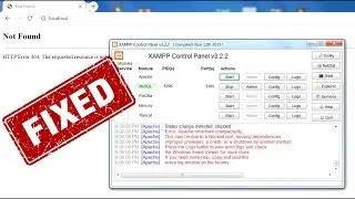 how to fix Error: Apache shutdown unexpectedly, HTTP Error 404 & xampp apache not starting 2020