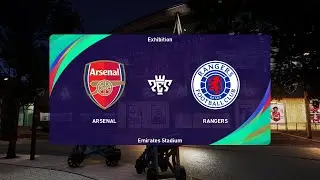 Arsenal vs Rangers LFC (04/09/2024) UEFA Champions League PES 2021