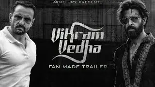 Vikram Vedha Hindi Fan Made Trailer | Anand Krishnan