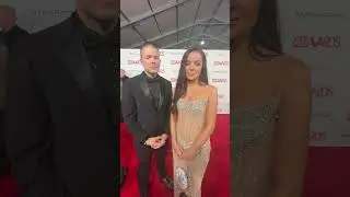 Adult stars Vanna Bardot & Codey Steele on the 2024 AVN Awards Red Carpet