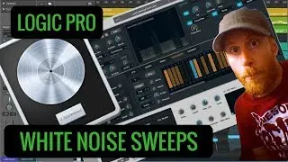 How to Make a White noise Sweep in Logic Pro  - Logic Tutorial #21