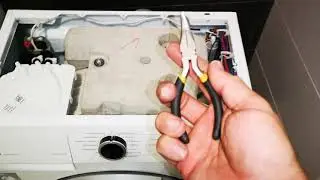 HOW TO OPEN THE WASHING MACHINE, IF THE BATTLE HANDLE BREAKED